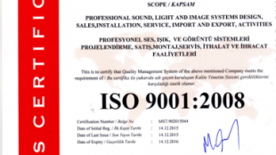 ISO 9001 : 2008